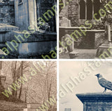 Cemetery Signage & ATCs Collage Sheet