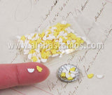 Yellow Chicks & Eggs Polymer Clay Slice Mix