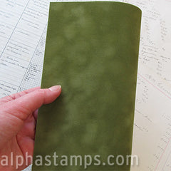 Clover Green Suede Paper - SOLD OUT