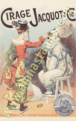 Clowns At the Beach Collage Sheet