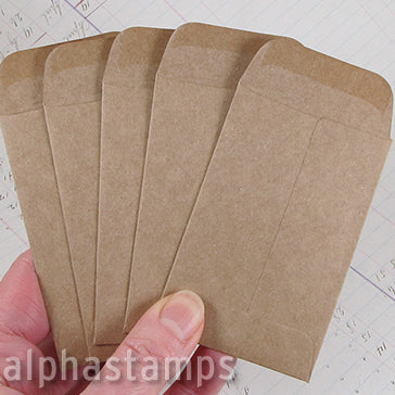 Kraft Coin Envelopes*