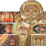 Colorful Arches ATCs Collage Sheet
