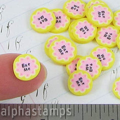 Eat Me Cookies Polymer Clay Slices