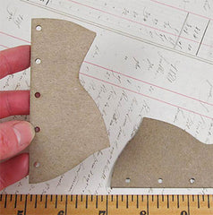 Die-Cut Chipboard Corset - SOLD OUT
