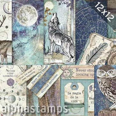 Cosmos 12x12 Paper Pad - SOLD OUT