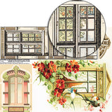 Doors & Windows Book Covers Collage Sheet