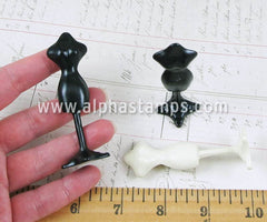 Miniature Black Dress Form *