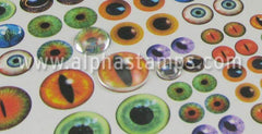 Eyeballs Collage Sheet