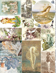 Fairy Women Collage Sheet - SOLD OUT