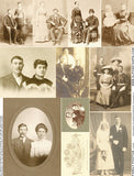Family Photos Collage Sheet