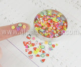 Mixed Fruit Polymer Clay Slice Mix