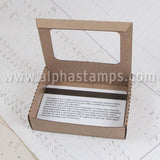 Gift Card Box with Window Lid