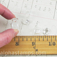 Glass Jar with Lid, Flat Base - SOLD OUT