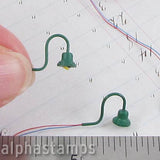 Green Mini LED Industrial Wall Lamp