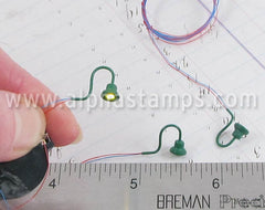 Green Mini LED Industrial Wall Lamp