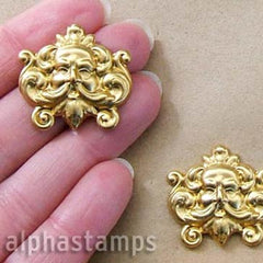 Green Man Brass Stamping - SOLD OUT