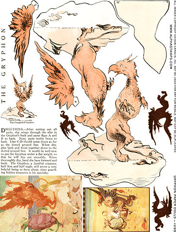 The Gryphon Collage Sheet
