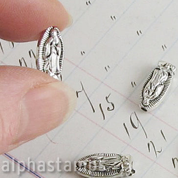 Small Lady of Guadalupe Spacer Bead