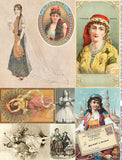 Gypsy Beauty Collage Sheet