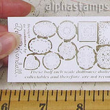 Dollhouse Laser-Cut Half Scale Table Runners & Doilies - OUT OF STOCK