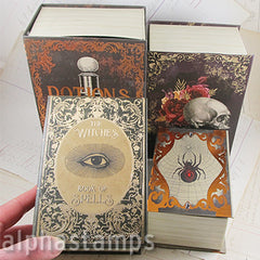 Set of Halloween Faux Book Boxes - SOLD OUT