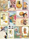 Halloween #2 Collage Sheet