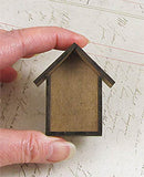 Tiny Little Shadowbox Houses 3 - Set of 2