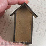 Tiny Little Shadowbox Houses 4 - Set of 2