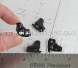 Vintage Black Mini Ice Skates