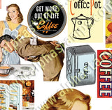 In the Kitchen Collage Sheet