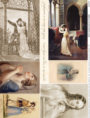 Juliet Collage Sheet