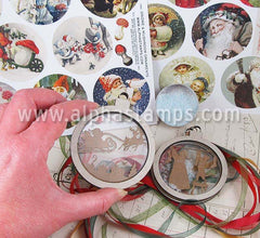 Round Layered Ornaments Kit - December 2016 - SOLD OUT