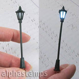 7cm Tall LED Lamppost