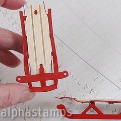 Larger Mini Red Sled - SOLD OUT