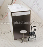 Set of 2 Half Scale Cafe Tables