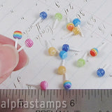 Tiny Resin Lollipops