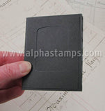 Black Mini Photo Album Accordion Book