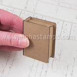 Matchbox Sized Faux Book Box