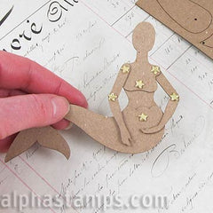 Articulated Mermaid Paper Doll