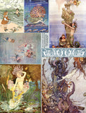 Mermaids #2 Collage Sheet