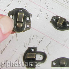 Mini Bronze Suitcase Latches - SOLD OUT