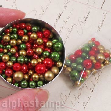 Mixed Color Acrylic Pearls - 3mm-8mm