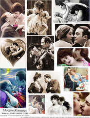 Modern Romance Collage Sheet