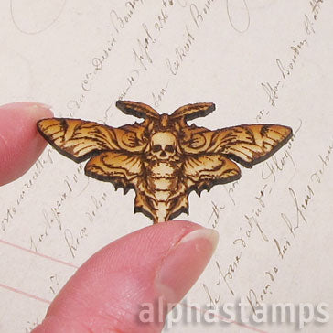 Etched Death Head Moth