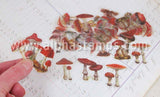 Mushrooms Clear Sticker Set*