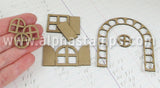 Mushroom Niche Door & Window Trim Set