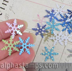Large Snowflake Sequin Mix - SOLD OUT
