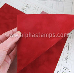 Red Suede Paper