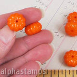 Orange Pumpkin Beads