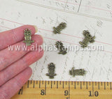 Antique Bronze Owl Charms